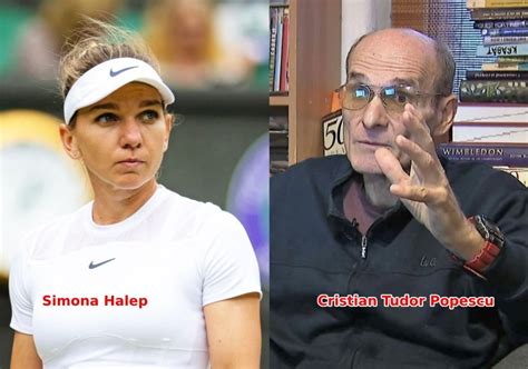 cristian tudor popescu zdrobeste-o simona|Ce a pierdut Simona Halep! Cristian Tudor Popescu a dat.